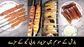 Enjoying first winter rain+BBQ party with family | Musa ki Mazay dar batayn | SPARKLING SISTERS