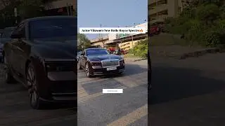 Chiyaan Vikram's New Rolls-Royce Spectre🔥#vikram #chiyaanvikram #automobile #luxurycars #rollsroyce