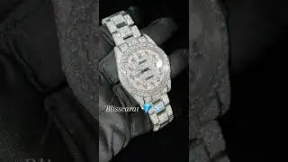 Turn Every Minute into a Masterpiece with Fully Bust Down Moissanite Diamonds 💎 Watches For Men 🔥✨