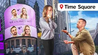We got Engaged in New York City!