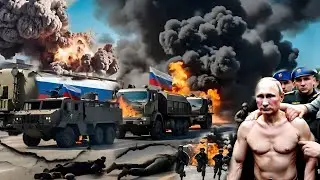 War Today, August 15th! Russian Troop Convoy Towards Ukrainian Base Blown Up by US
