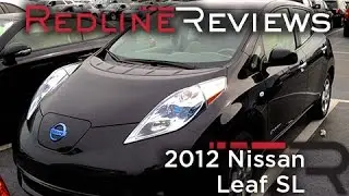 2012 Nissan Leaf SL Review, Walkaround, Startup