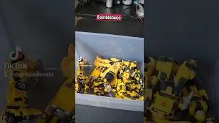 Mystery Box of Bumblebee! #transformers bumblebee reviews