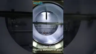 Sputter Coater Coating Aluminum On Glass -Sputter Coater For Sem Sample Preparation -Sputter Coating