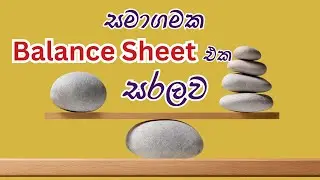 20. How to read balance sheet sinhala | statement of financial position