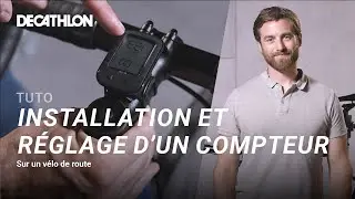 TUTO - Installer un compteur sur un v&eacute;lo route 🚴 I Decathlon