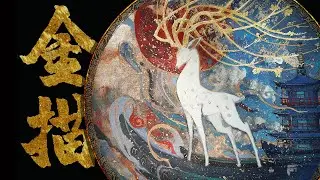 最“貴”的畫？用寶石和黃金畫一隻神鹿｜蓮羊岩彩 Lotulist's Arts