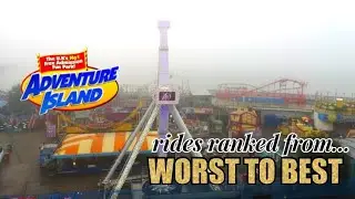 Ranking all rides at Adventure Island from WORST TO BEST