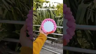 Diy pinterest Mirror 🪞#shorts #diy #craft #decoration