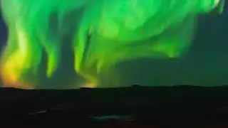 Auroras Over an Active Volcanic Fissure | Sundhn&uacute;kur, Iceland (Jan 11, 2026)