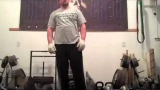 Kettlebell Flipping with Gloves On