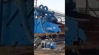 Sand washing machine #machine #industrialwashingmachines #automobile #factory