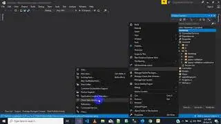 Visual Studio Install Bootstrap By Client Library Management تنزيل البوتستراب من خلال ادارة المكتبات