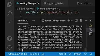 All About Writing Files in Python 3 | Python 3 Beginner's Course Part 28