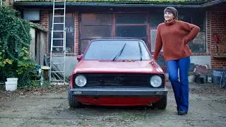 VW cabrio jedynka ze stodoły...zapali?  | Z kebabem u Franka :)