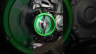 Kawasaki z900 clear clutch plate modification #shorts