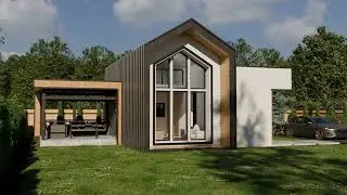 ALFA-81- Casa prefabricata din lemn in sistem mini-modular