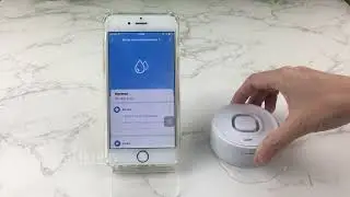 Tuya WiFi Water Leak Detector with High-Decibel Alarm, Smart Life APP