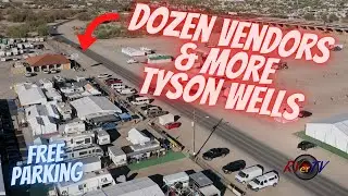 Quartzsite Vendors  At Tyson Wells Market Center -Quartzsite
