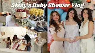 My Sissy's Baby Shower Vlog!