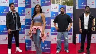 Divya Agarwal, Prince Narula, Rajat Dalal & Shiv Thakare Spotted At Reality Show &lsquo;The 50&rsquo; In Mumbai