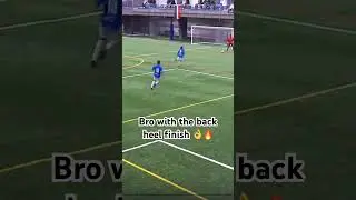 Bro with the back heel finish #shorts #sundayleague #footy #soccergoals #footballgoals #skillgoal