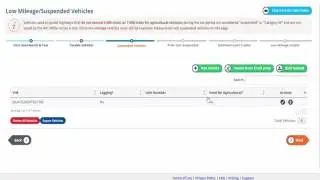 Add Suspended Vehicles - ExpressTruckTax