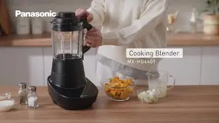 Making Ready-To-Serve Soup with the Panasonic MX-HG6401KST Cooking Blender