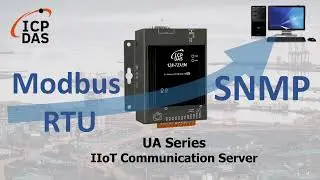 UA Series, Function 1: Modbus RTU to SNMP