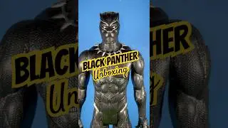WAKANDA FOREVER! Black Panther #Unboxing 👊#marvel #shorts #reels #review #toys #short #cat