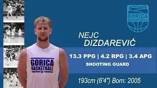 Nejc Dizdarević | 2025/26 mid-season | Gorica Basketball