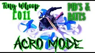 PID Eachine E011 Beecore F3 Evo Acro Mode - PID and Filters in description - betaflight 3.2