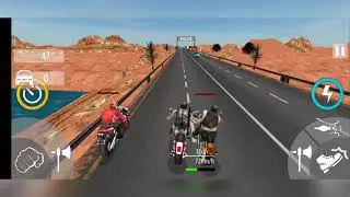 BIKE ATTACK RACE GAME#12  LVL14 USING BULLET BIKE