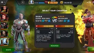 MEGASONIC TEENAGE WARHEAD vs  AIR-WALKER(MARVEL CONTEST OF CHAMPIONS)