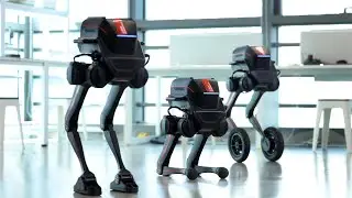 TRON 1 Humanoid Robot at CES 2026 | Modular Biped Robotics