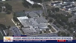 Knife-wielding student threatens classmates and SRO at Thomas Johnson High School