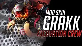 Rov | Mod Skin Grakk Excavation Crew : มอดสกิน แกร็ก อวกาศ ล่าสุด 1.47