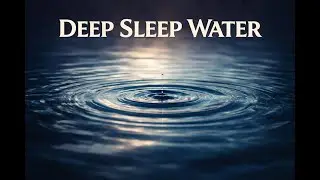 Deep Sleep Water Ripples | 1 Hour Calm Flowing Ambience