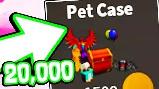 SPENDING 20,000+ TOKENS ON THE NEW PET CASE!! (Roblox Assassin)