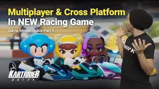 Crazy Multiplayer Fun in NEW Cross Platform Racing Game | Game Modes Part 1 | KartRider: Drift