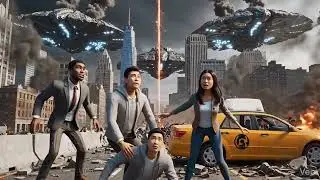 Alien Invasion on America 🔥 Iron Man Saves the USA 🇺🇸 | Epic AI Short