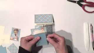 Graphic 45 Precious Memories Dutch Fold Card and Tutorial
