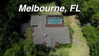 Palm Bay Roof Surrounded By Trees