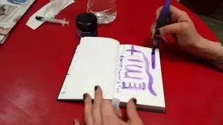 Aquash brush de Pentel punta Plana