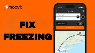 How To Fix And Solve Freezing On Moovit App | Easy Fix