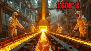 Wie wird Glas in der Fabrik hergestellt?
