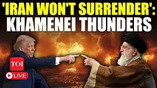 Khamenei's English Address LIVE | 'Iran Will Make U.S. Pay': Supreme Leader Threatens Trump