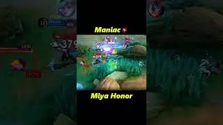 Maniac Moment Miya - MLBB #mlbbmaniac #mlbbshorts #mlbb