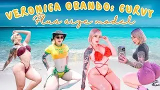 Veronica obando Instagram plus curvy model biography #hot & sexy 
