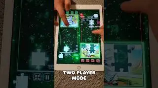 Flying Puzzle - Two Players. Tetris fans love it! #flyingpuzzle #tetris #puzzles #multiplayer